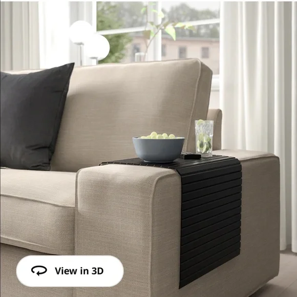 COPY - IKEA - RODEBY Armrest tray, Black - Picture 5 of 7